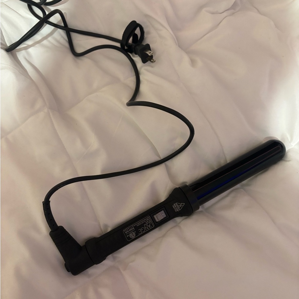 Lange Black Curling Iron